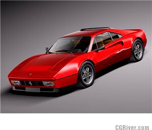 Ferrari 328 GTB GTS 1985-1989 - 3D Model