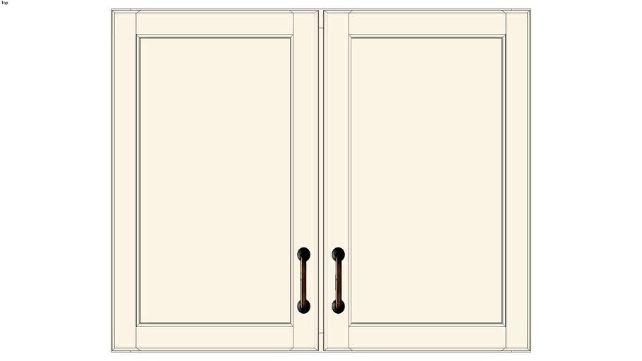 Wall Double Door 27Hx15D