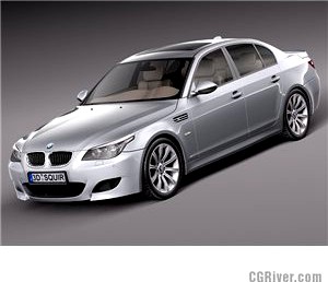 BMW M5 e60 2005-2010 - 3D Model