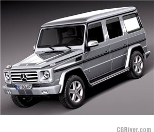 Mercedes-Benz G-class 2013 - 3D Model