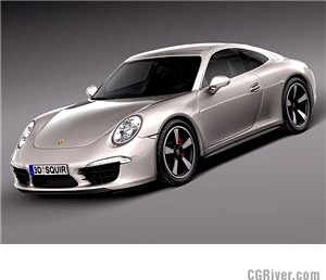 Porsche 911 50th Anniversary Edition 2014 - 3D Model