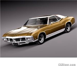 Buick Riviera 1969 - 3D Model