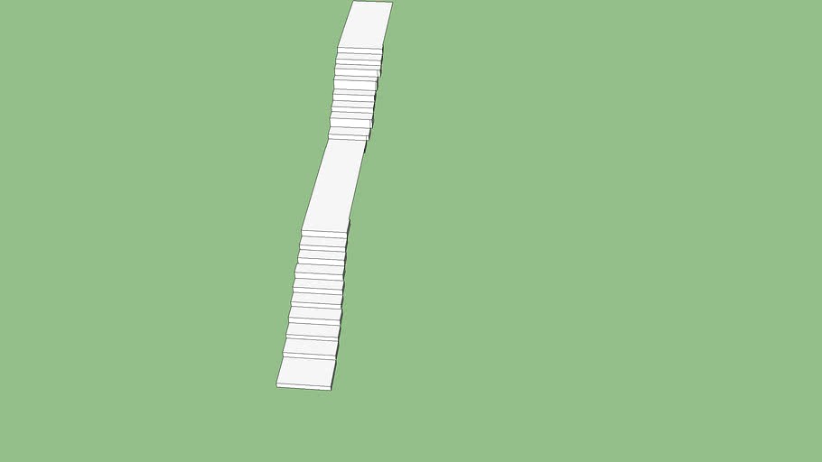 multi-level staircase