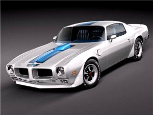 Pontiac Firebird Trans Am 1970-73 3D Model