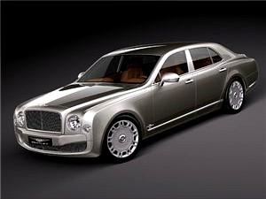 Bentley Mulsanne 3D Model