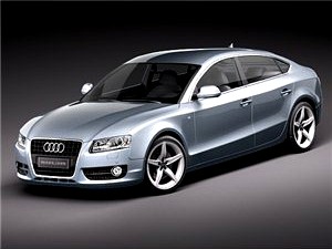 Audi A5 Sportback 2010 3D Model