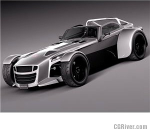 Donkervoort D8 GTO 2013 - 3D Model