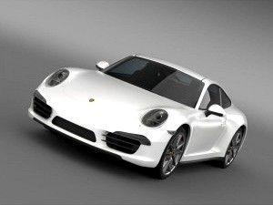 Porsche  911 Carerra - 3D Car for Maya