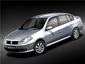 Renault Symbol - Thalia 2009 3D Model