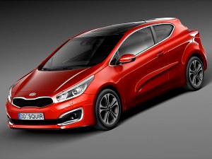 Kia PRO Ceed 2016 - 3D Model