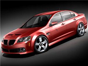 Pontiac G8 GT 3D Model