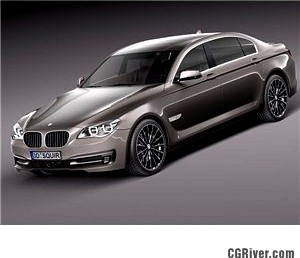 BMW 750iL 2013 - 3D Model