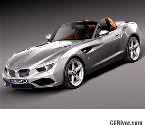 BMW Zagato Roadster Concept 2013 - 3D Model