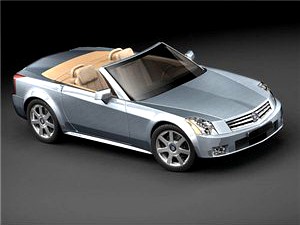Cadillac XLR 3D Model