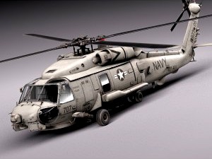 Sikorsky SH-60 Seahawk - 3D Model