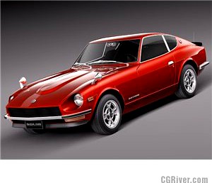 Datsun 240z 1969&ndash;1978 - 3D Model