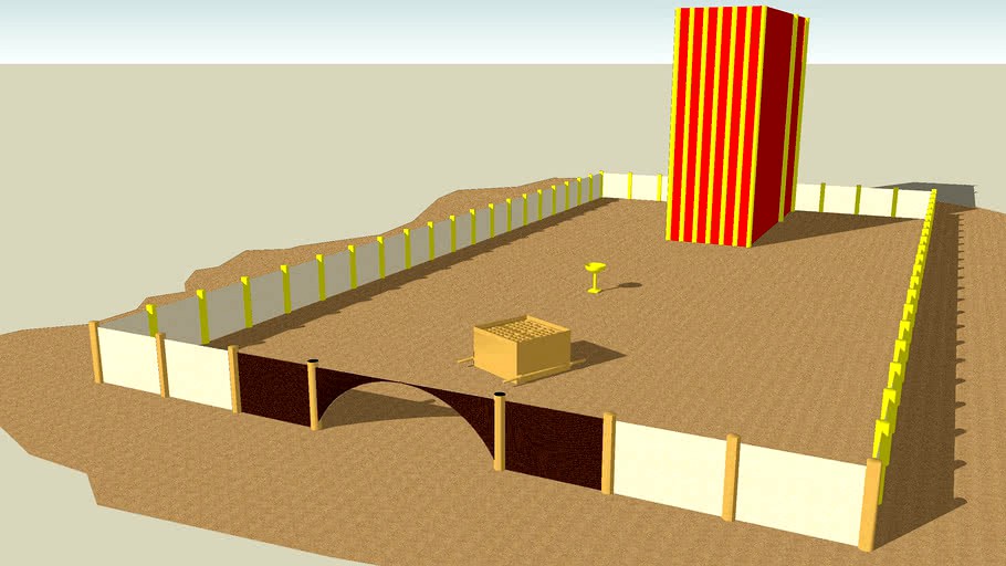 The Tabernacle of the Lord 3d model