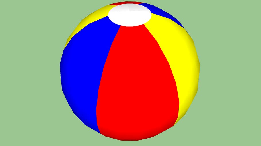 beach ball 3D