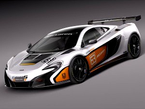 Mclaren 650s Sprint 2015 - 3D Model