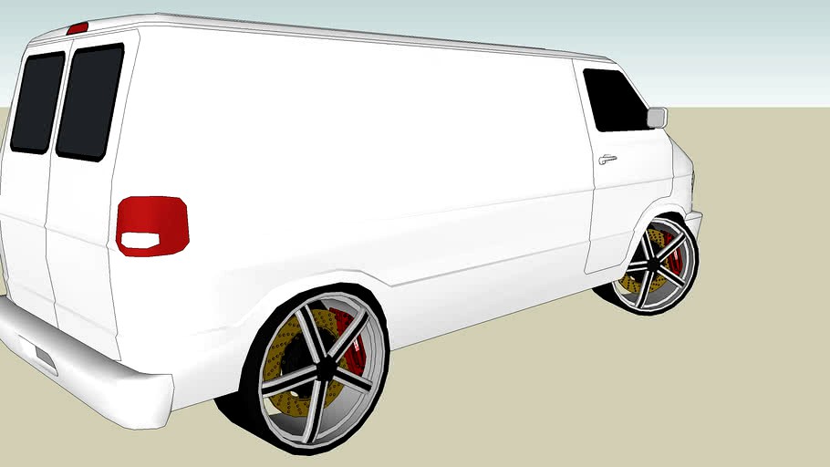 Modified Dodge Van