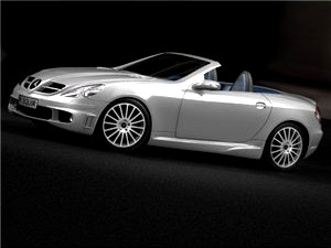 Mercedes SLK AMG 3D Model