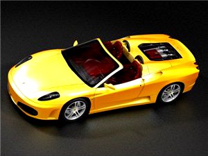 F430 spider convertible 3D Model
