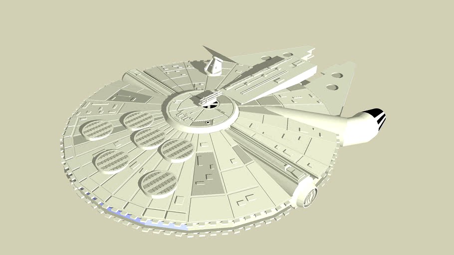 YT-1300f/YT-1300p Light Freighter 'Millenium Falcon'