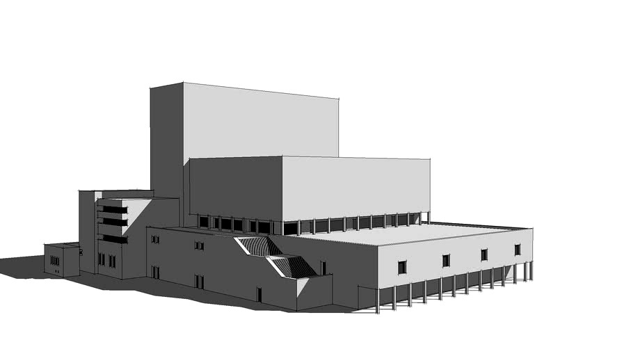 Constructivist Theater In Yerevan