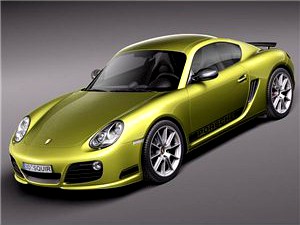 Porsche Cayman R 2011 3D Model