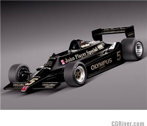 Lotus 79 John Player Special Grand Prix 1978 - 3D Model