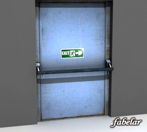 Emergency exit - 3D Model