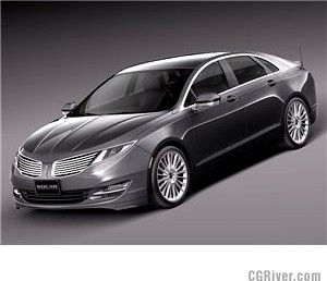 Lincoln MKZ 2013 - 3D Model