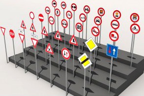 Road signs 2 - 3D Model