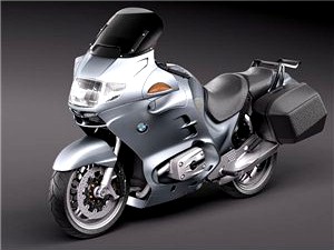 BMW r1150rt Motorcycle 3D Model