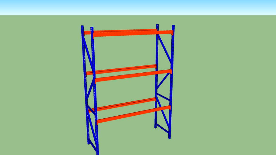 9 foot 2 inch Pallet Rack