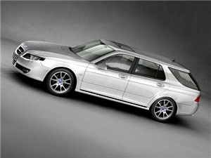 Saab 9-5 SportCombi 3D Model