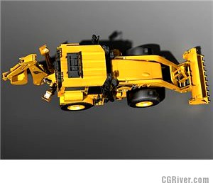 JCB HMEE - 3D Model