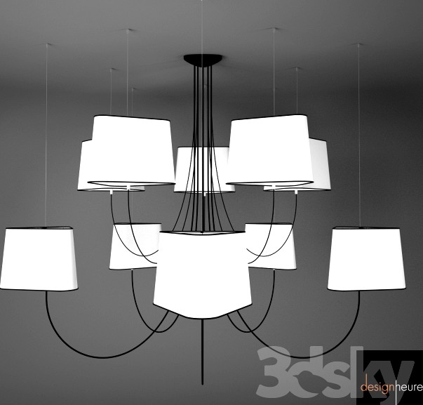 Grand Nuage Pendant by Designheure