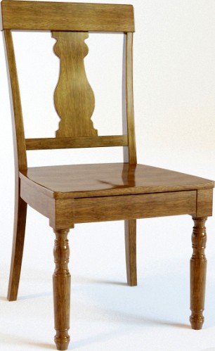 Деревянный стул