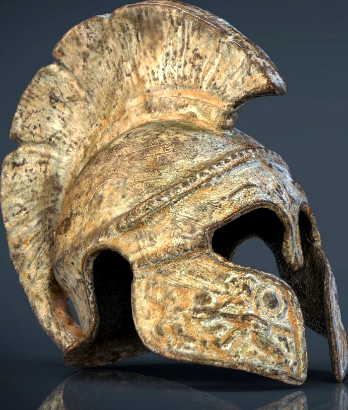 Greek Helmet3d model