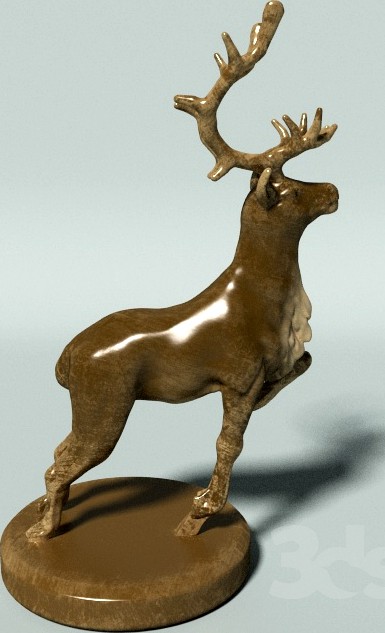 Statuette of a deer