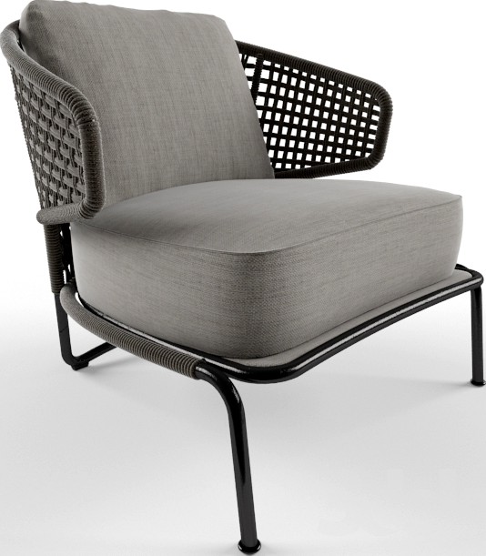 Armchair Minotti Aston Cord