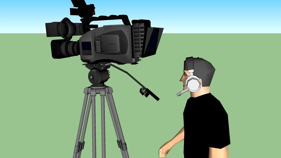 TV Cameraman