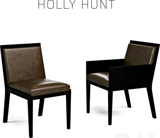 Holly Hunt aria dining chairs