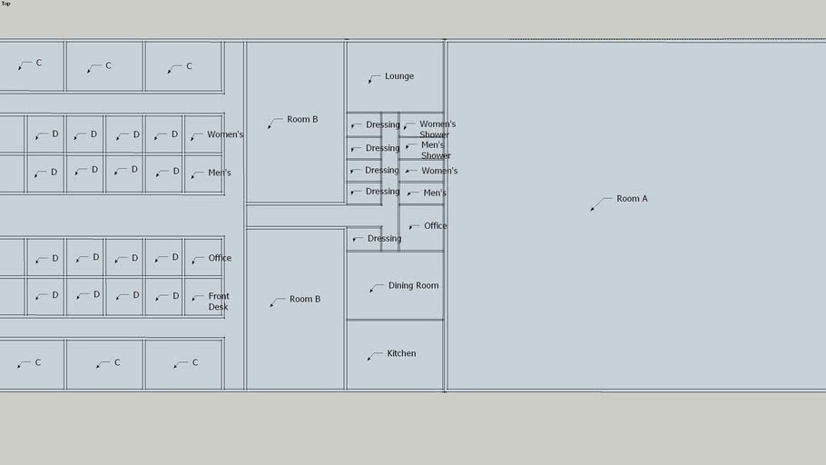 dB Studio Layout 2D