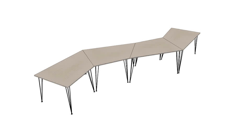 Ahrend p h i l i n k table by Voet Theuns architects
