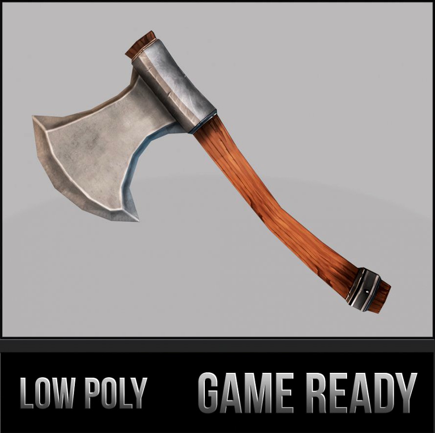 Throwing Axe 013d model