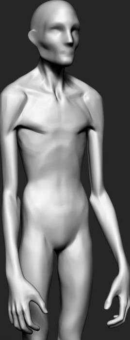 Skinny Body3d model