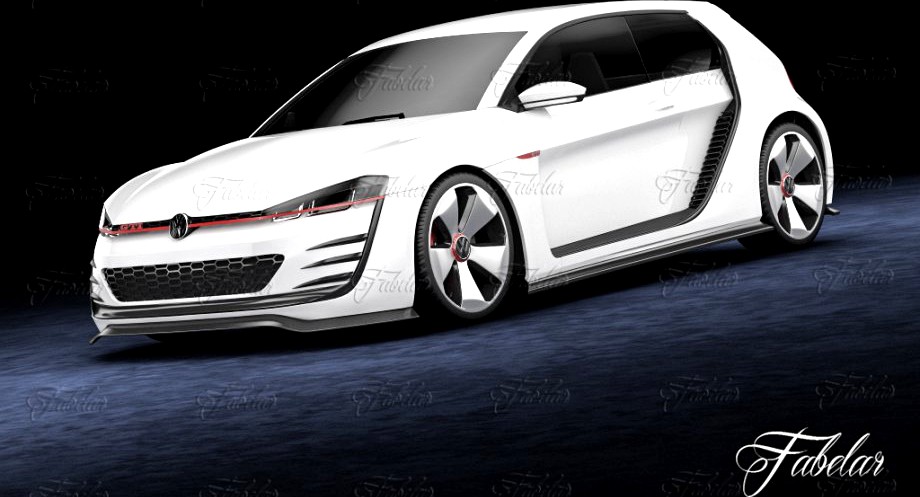 Volkswagen Design Vision GTI3d model