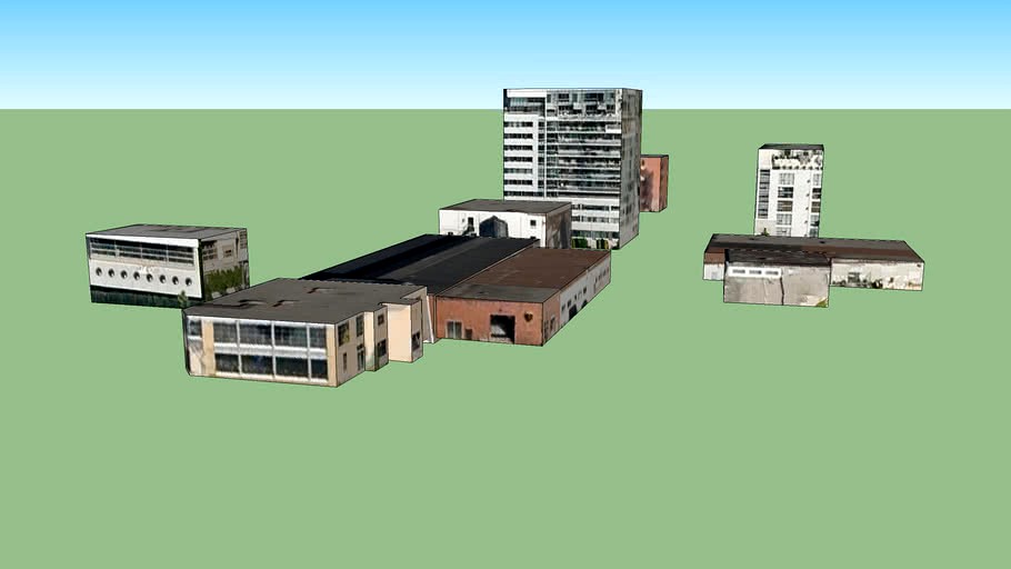Bathurst Block 3d model